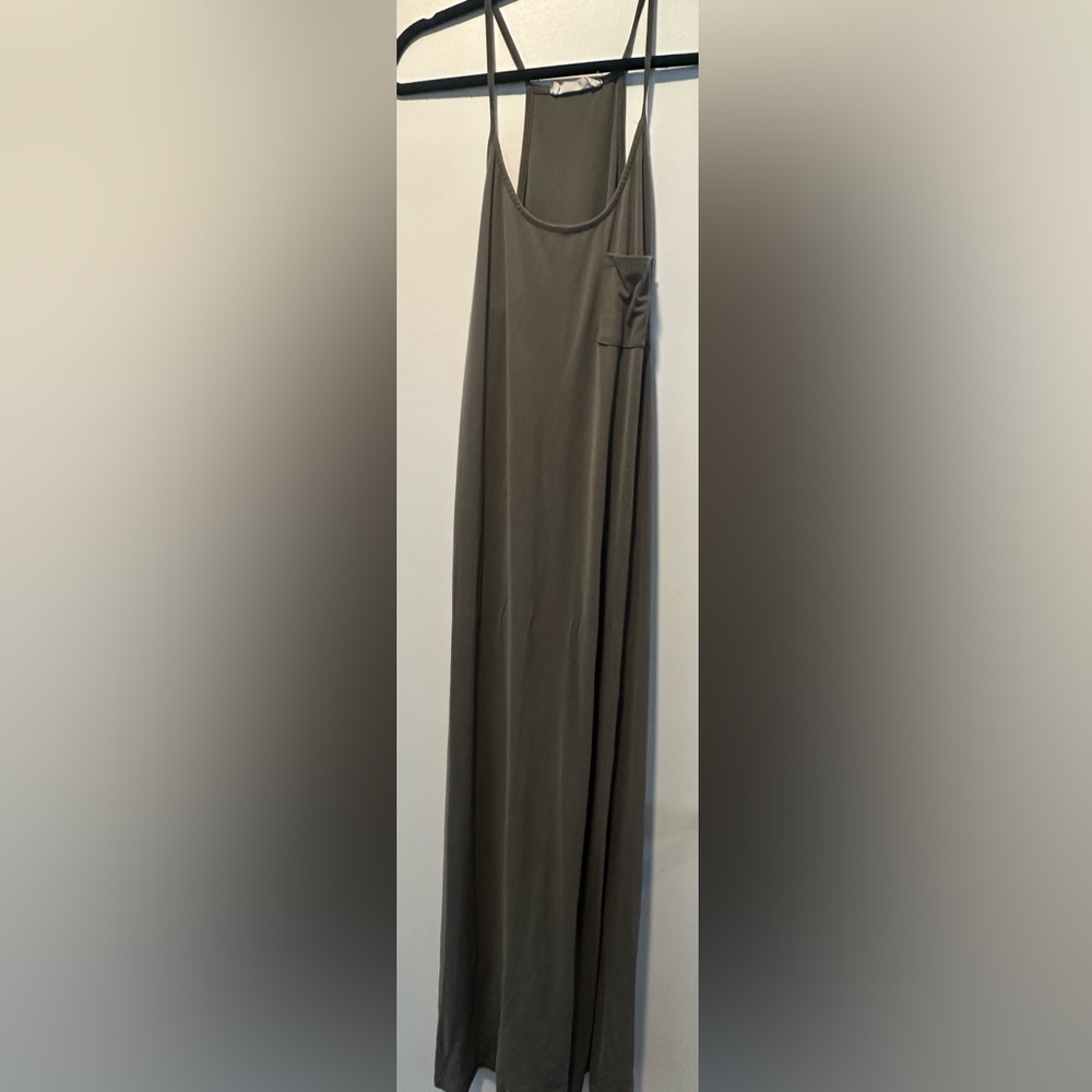 Elegant Gray Maxi Skirt